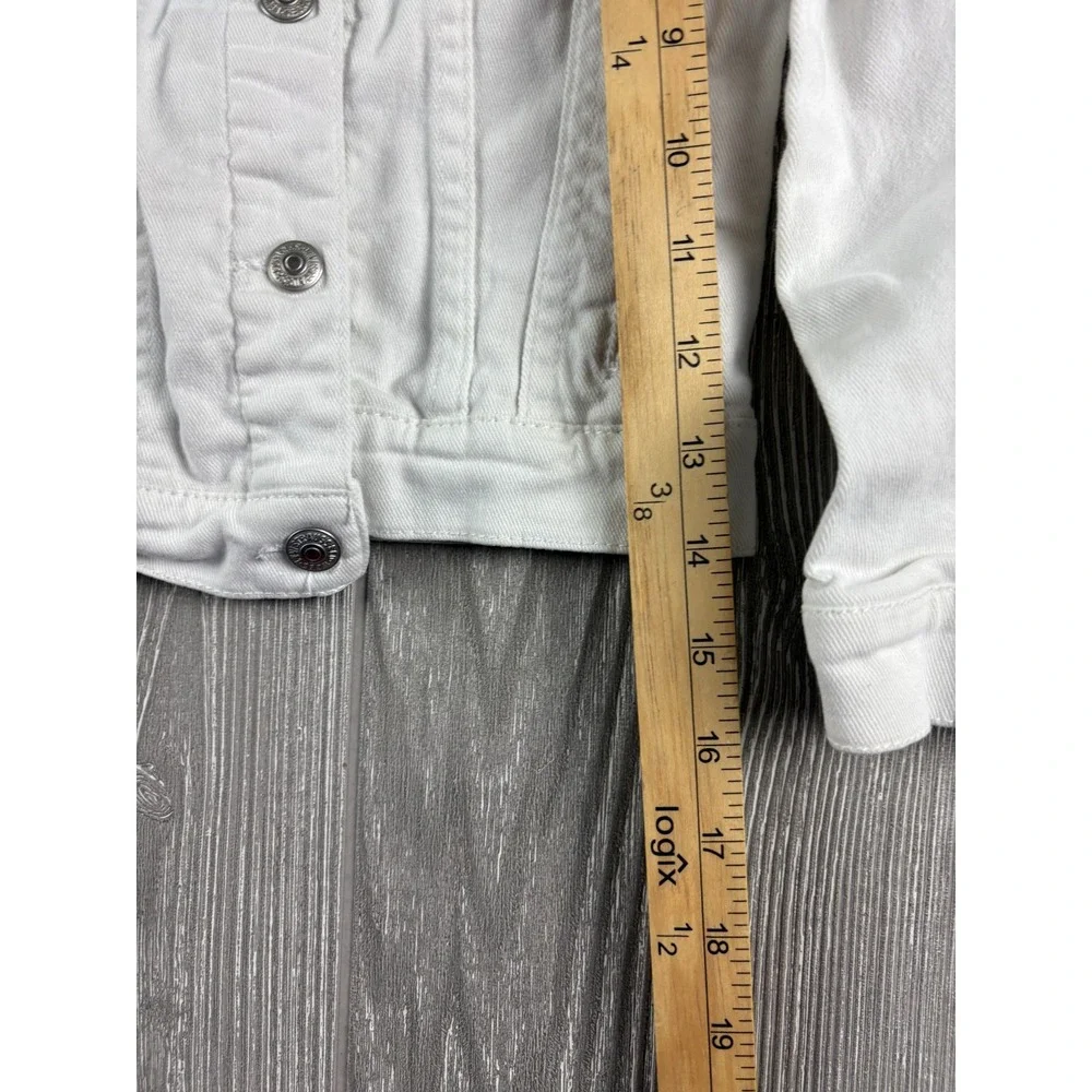 Levi's Baby White Jean Jacket Size 6 Months